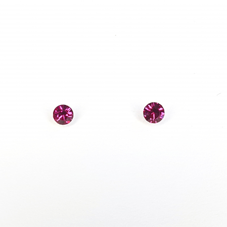 Set cercei Pink Dots, argint [5]