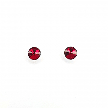 Set cercei Red Dots, argint [1]