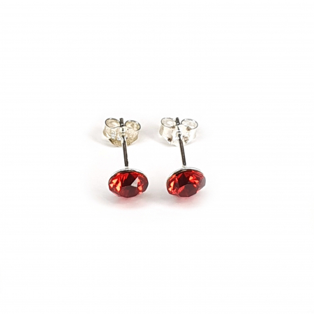 Set cercei Candy Red, argint [4]
