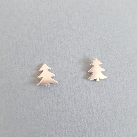 Cercei cu tija Bradut, argint [1]