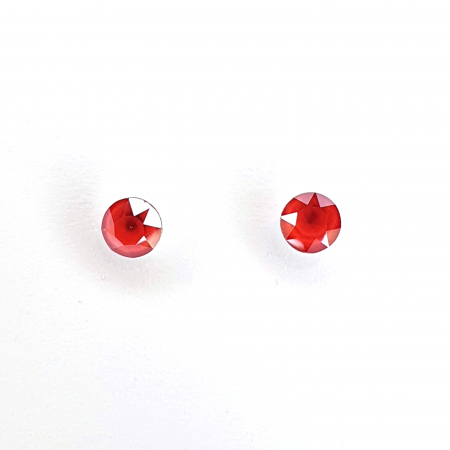 Set cercei Spring Red, argint [3]
