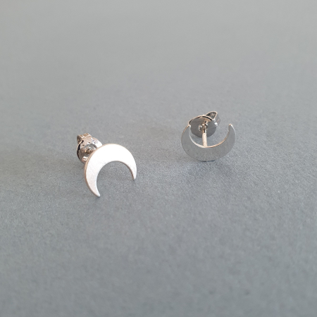 Cercei cu tija Semiluna, argint [1]