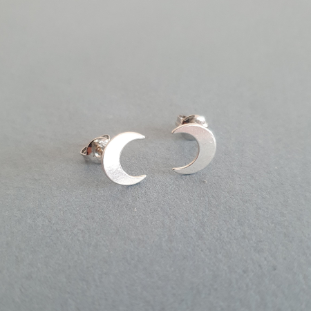 Cercei cu tija Semiluna, argint [2]