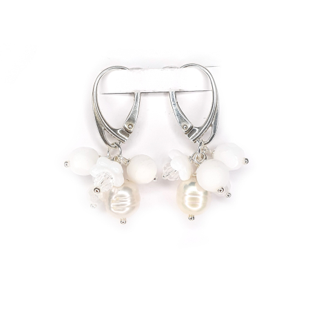 Cercei Amalia cu perle de cultura, argint [1]