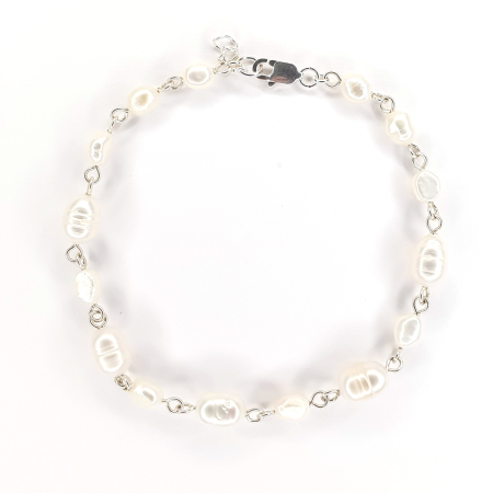 Bratara Anamaria cu perle de cultura, argint [2]