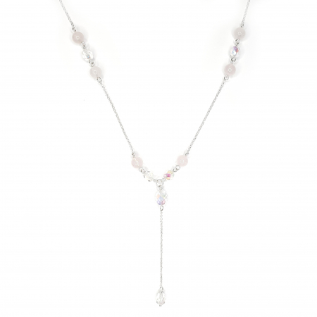 Colier Pink Pearls, argint [3]