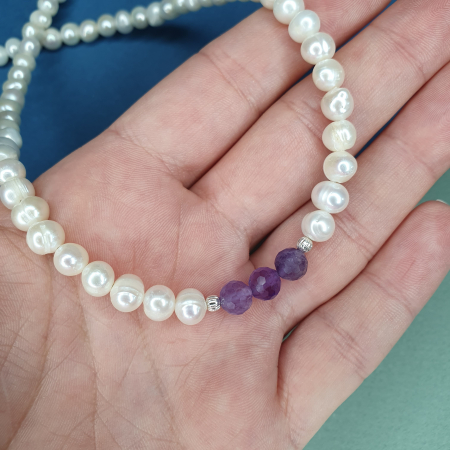 Colier Choker Lily, argint [1]