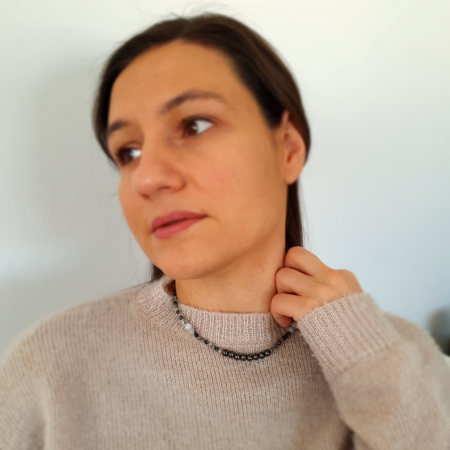 Bijuterii argint - Colier Choker Bold, argint
