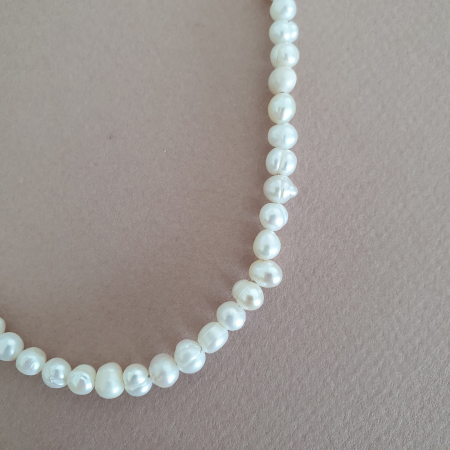 Colier Choker Perle Imperfecte, nr 1, argint [1]