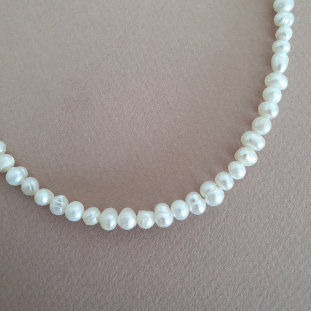 Colier Choker Perle Imperfecte, nr 2, argint [2]