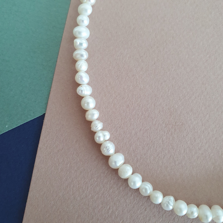 Colier Choker Perle Imperfecte, nr 2, argint [4]