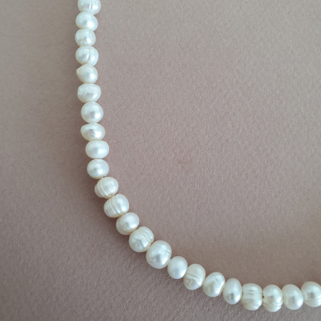 Colier Choker Perle Imperfecte, nr 3, argint [3]