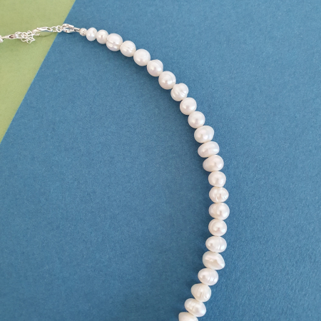 Colier Choker Perle Imperfecte, nr 6, argint [4]