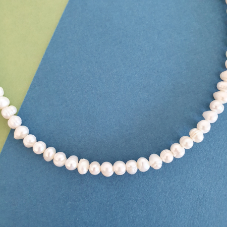 Colier Choker Perle Imperfecte, nr 6, argint [3]