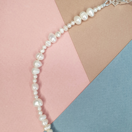 Colier Choker Perle Imperfecte, nr 8, argint [1]