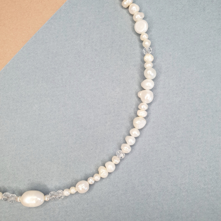 Colier Choker Perle Imperfecte, nr 9, argint [3]