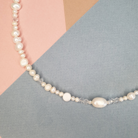 Colier Choker Perle Imperfecte, nr 9, argint [2]