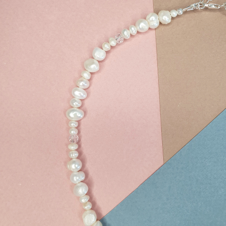 Colier Choker Perle Imperfecte, nr 9, argint [1]