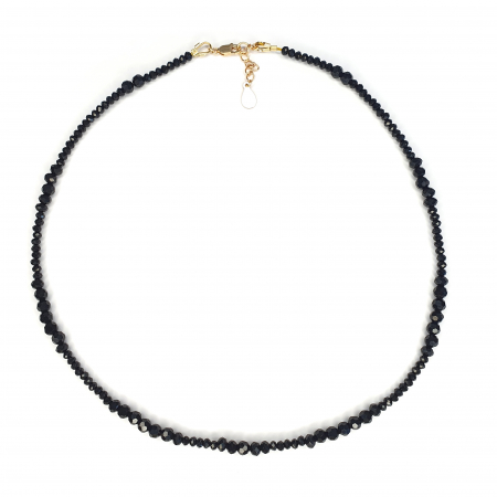 Colier Choker Black, argint placat cu aur [1]