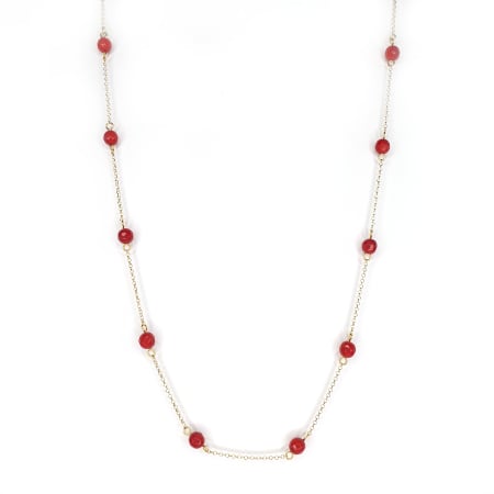 Rac - Colier Coral Rare, argint placat cu aur