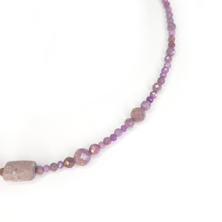 Colier Choker Fosfosiderit, argint [3]