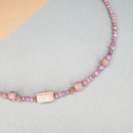 Colier Choker Fosfosiderit, argint [2]