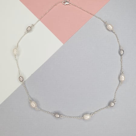 Rac - Colier Madalina cu perle de cultura, argint