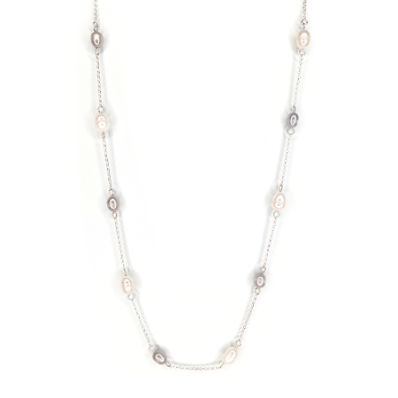Colier Madalina cu perle de cultura, argint [4]