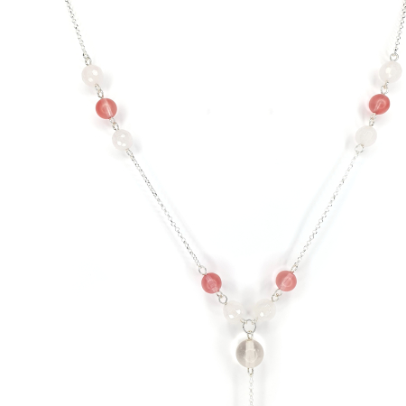 Colier Taisia cu pietre cuart, argint [4]