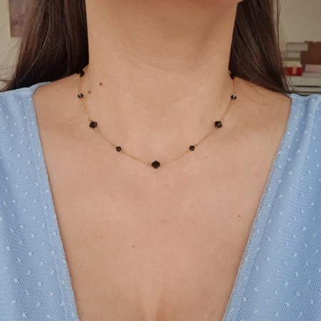 Colier Black Triangle, argint placat cu aur [2]