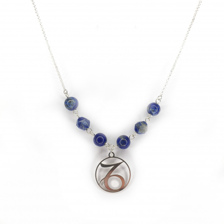 Colectia Zodiac - Colier Zodiac Capricorn Lapis Lazuli, argint