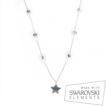 Bijuterii argint - Colier Wish Upon a Star, argint