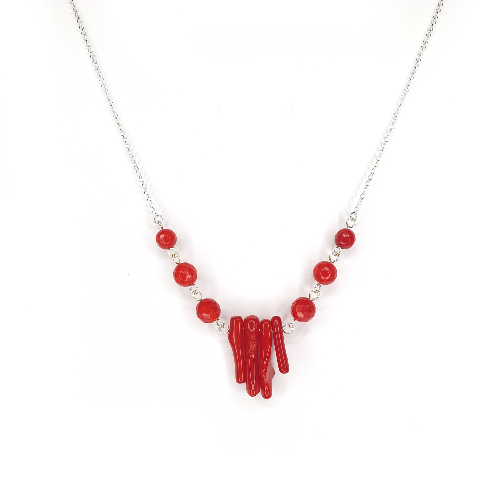 Colier Ramuri Coral, argint