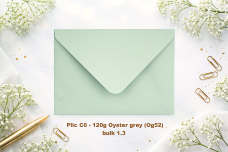 PLICURI - Plic C6 Oyster Grey PREMIUM