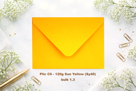 PLICURI - Plic C6 Sun Yellow PREMIUM
