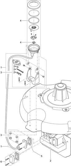 LED-floating fountain illumination white - Kit 3 spoturi LED pentru fantani plutitoare Oase [4]