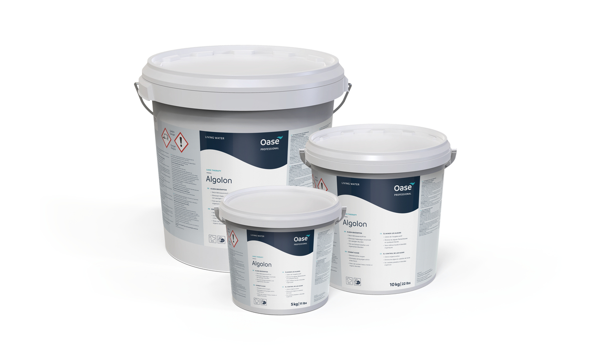 Tratamente iaz si lacuri - Algolon – tratament alge filamentoase iaz cu oxigen activ