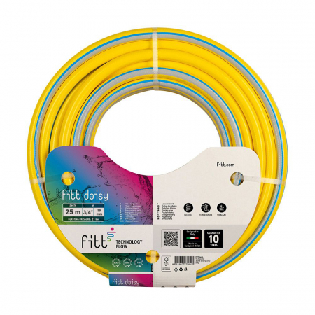 Furtun si accesorii udare - Furtun de gradina tricotat din PVC, 3/4" rola 25 m