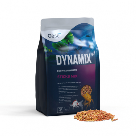 Populatie mixta de pesti in iaz - Hrana Pesti - Dynamix Mix