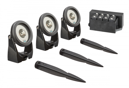 Lumini si spoturi pentru iaz si gradina - Lunaqaua Power LED set 3