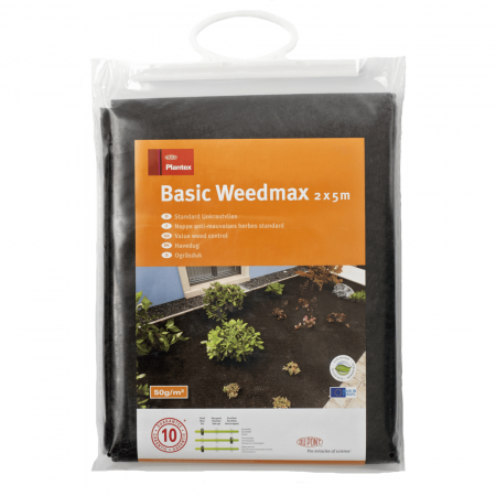 Membrane antiburuieni si folii protectie plante - Membrana anti-buruieni DuPont Weedmax Basic 43 g/mp, 1x15 m