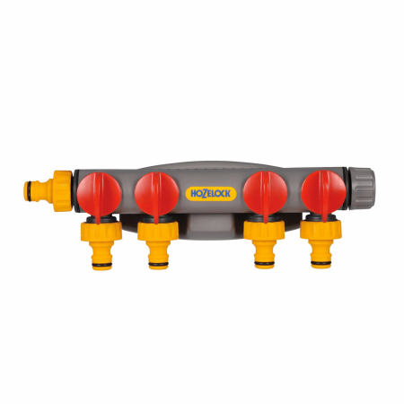 Furtun si accesorii udare - Selector Hozelock, cu 4 circuite