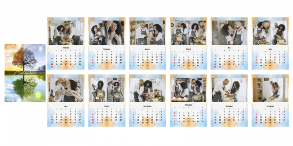 Calendar Perete Colors  [2]