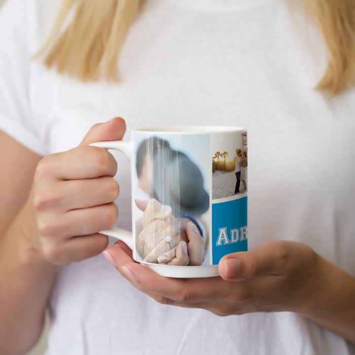 Cana Personalizata cu 3 foto si text [2]