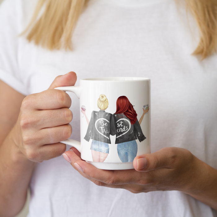 Cana Personalizata Friends & Sisters [2]