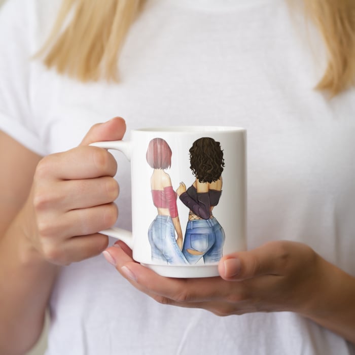 Cana Personalizata Prietene pentru totdeauna [2]