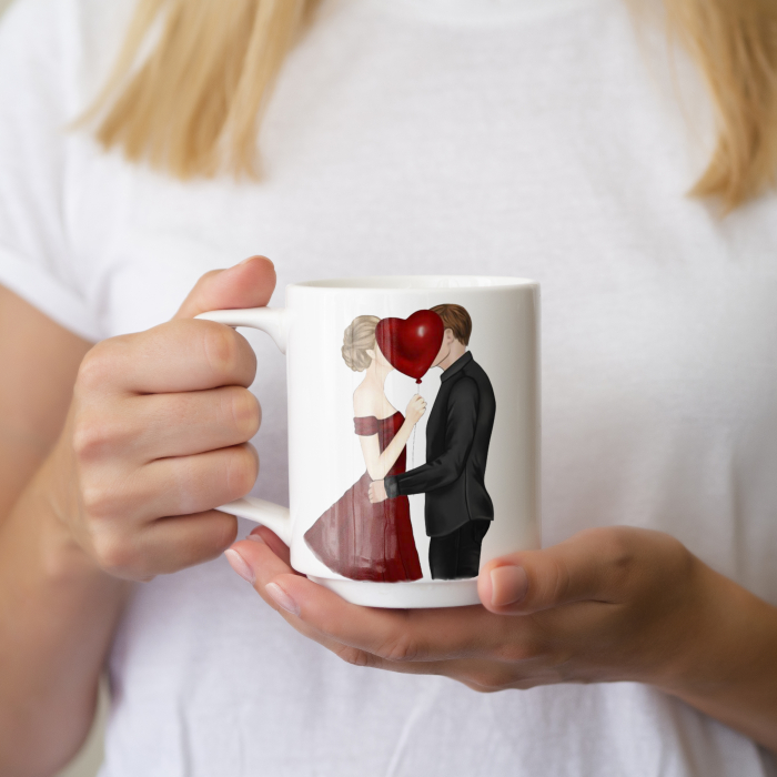 Cana personalizata You Own my Heart [2]