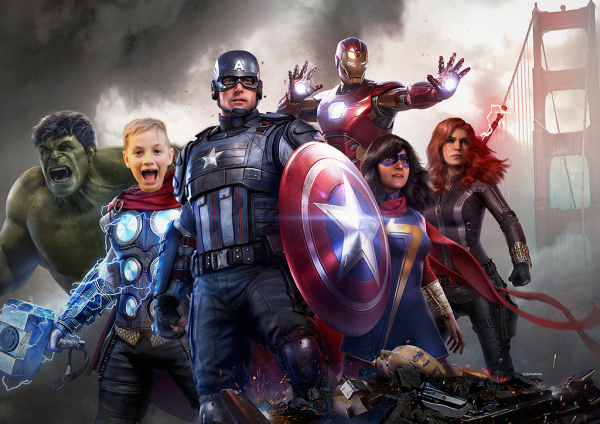 Puzzle Personalizat A4 Avengers [2]