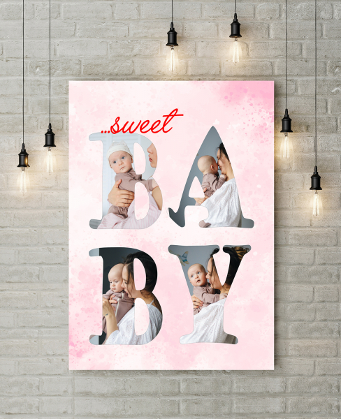Tablou canvas personalizat bebelus (baby) [2]