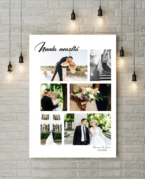Tablou canvas personalizat Nunta Noastra [2]